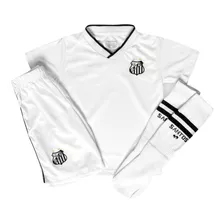 Conjunto Infantil Santos Uniforme Dry Oficial