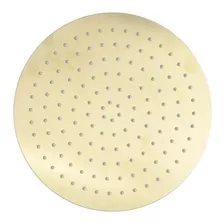 Plato De Ducha Ultraslim Circular 25 Cm De Diametro Oro