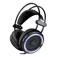 Auricular Headset Gamer + Microfono Pc Ps4 Xbox + Adaptador