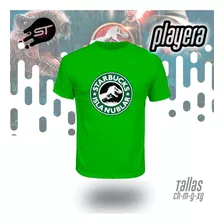 Playera Jurassic Park Starbucks Jpark-002