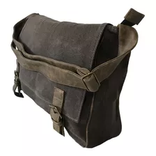 Bolsa Carteiro Vintage Transversal Masculino Cabe Not Café