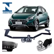 Rabicho Hyundai Hb20x 2013 A 2021 Engate 400kg Kit Completo