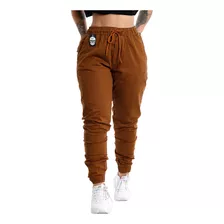 Calça Feminina Jogger Sarja C/ Elastano Lindas