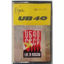 Fita K7 Cassete Ub40 - Cccp Live In Moscow Original 1987