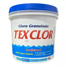 Cloro Para Piscina Concentrado 65% Balde 10kg Texclor