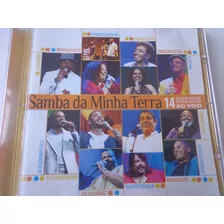 Samba Da Minha Terra 14 Sucessos Ao Vivo Cd