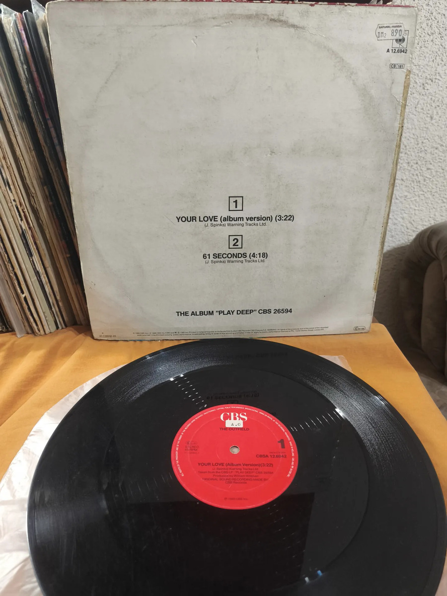 The Outfield - Your Love - vinilo 1986