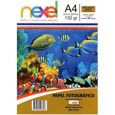 Papel Fotográfico Adesivo A4 Kit 6 Pacotes Oferta