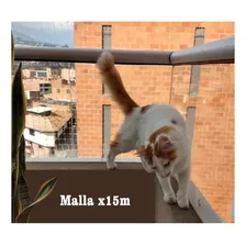 Malla Transparente Mascotas 15m