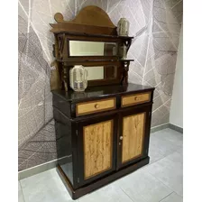 Antiguo Mueble Aparador O Platero De Camporestaurado