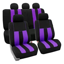 Fundas De Asiento De Coche Rayas Llamativas, Juego Comp...