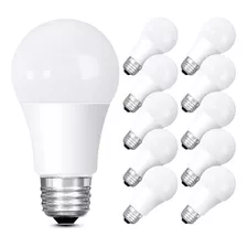 Pack 10 Ampolletas Led E27 15w Luz Fría 6500k Color Blanco Color De La Luz Blanco Frío