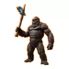 Boneco Godzilla Vs. Caveira De Monstro King Kong