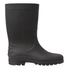 Bota Borracha Pvc Max Preto Cano Médio Calfor