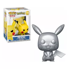 Funkos Pokemon (pika Amarillo + Pika Plateado) #779 Y #353