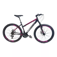 Bicicleta Aro 26 Rino Everest - 21 Vel. Cambios Shimano Cor Preto/pink Tamanho Do Quadro 15