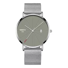 Reloj Nibosi Classic Ultra-delgado De Cuarzo Para Hombre