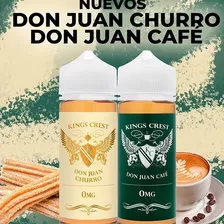 King Crest Don Juan Churro Y Don Juan Café - 120ml
