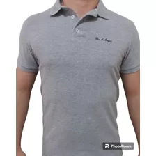 Camiseta Polo Masculina Ilha Di Capri 100% Algodão Premium