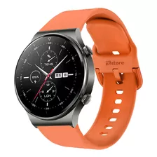 Correa Compatible Huawei Watch Gt2 Pro Naranja Hebilla 22m