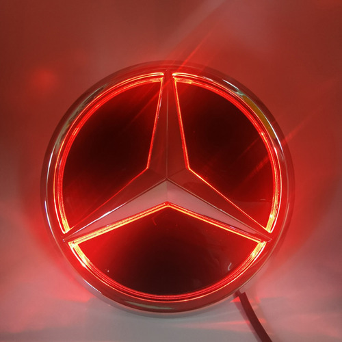 Emblema Iluminad Parrilla Para Mercedes Glc /gle/gls 2015-19 Foto 9