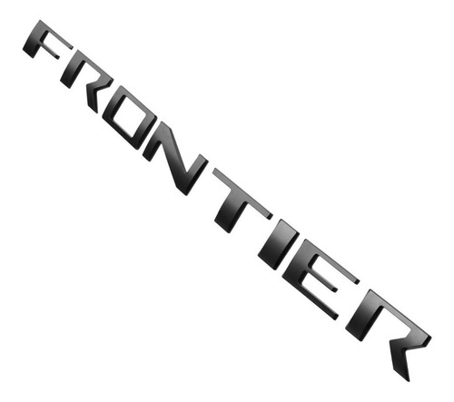 Letras Frontier 3d Tapa Batea Compatible Nissan Pro4x 4cl Foto 2