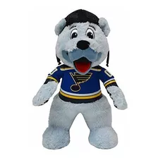 St Louis Blues Louie El Oso 10 Figura De Peluche Una Ma...