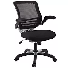 Modway Edge Malla Y Malla Silla De Oficina Asiento En Negro 