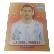 Stikers Panini De Lionel Messi Versión Qatar 2022