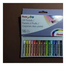 Oleos Pastel Pentel X 16 Colores