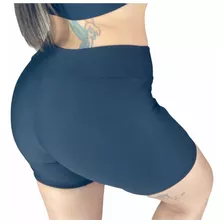  1 Shorts De Suplex Curto Liso Academia Promoção Fitness Dia