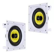 2 Caixa Embutir Jbl Ci6s Plus Arandela Som Ambient 6p Gesso