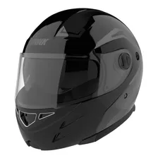 Casco Para Moto Modular Hawk Rs5 Vector Negro Brillante Talle Xl 