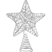 Ponteira Estrela Para Árvore De Natal Decoração Enfeite