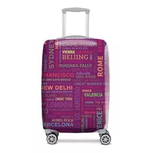 Funda Maleta M Cities Violeta