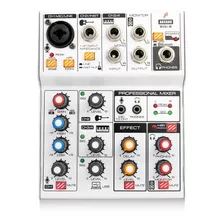 Interface Mesa De Som Arcano Mini-m 4 Canais Usb E Efeitos