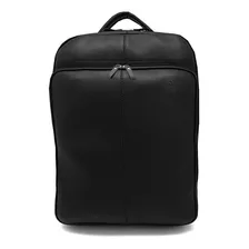 Bolsa Masculina Mochila Slim Em Couro Legitimo - Beds Cor Preto