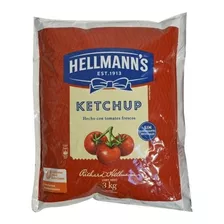 Caja 3 Unidades Ketchup Hellmans X 3 Kg C/u