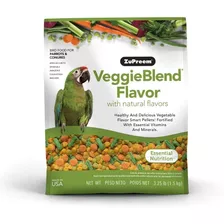 Alimento Para Loros Y Conuros Zupreem Veggieblend 1.5kg