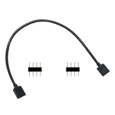 Cabo Extensor Rgb 4 Pinos - 2 Metros Preto + Conector P4 