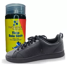 Tinta P/ Solados Tênis Branco Ou Preto Novax Envio Imediato