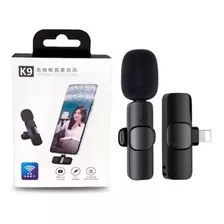 Microfone Lapela S/ Fio Lightning Para Smartphones K9