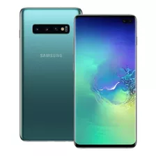 Celular Samsung Galaxy S10+ 128gb 8gb Ram Qhd 2k Verde Con Adaptador Otg