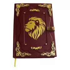 Caderno Grimório Crônicas De Nárnia - O Leão Aslam 