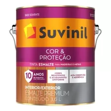 Esmalte Sintético Fosco Cor E Proteção 3,6 Litros Suvinil