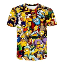 Polera Los Simpson Camiseta Verano