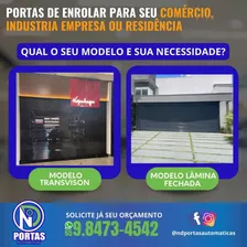 Portas De Enrolar Automáticas