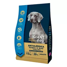 Giant Dog Hipoalergénico Adulto De Cordero 15 Kg