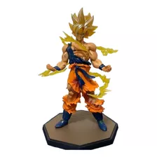 Action Figure Son Goku Super Saiyajin Dragon Ball 17cm Novo