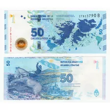 Argentina - Billete 50 Pesos 2015 Islas Malvinas - Unc